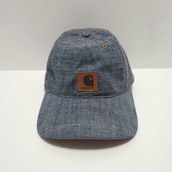 Carhartt Accessories - Carhartt Denim Adjustable Hat Cap Cotton Casual Workwear Baseball Men Women Blue